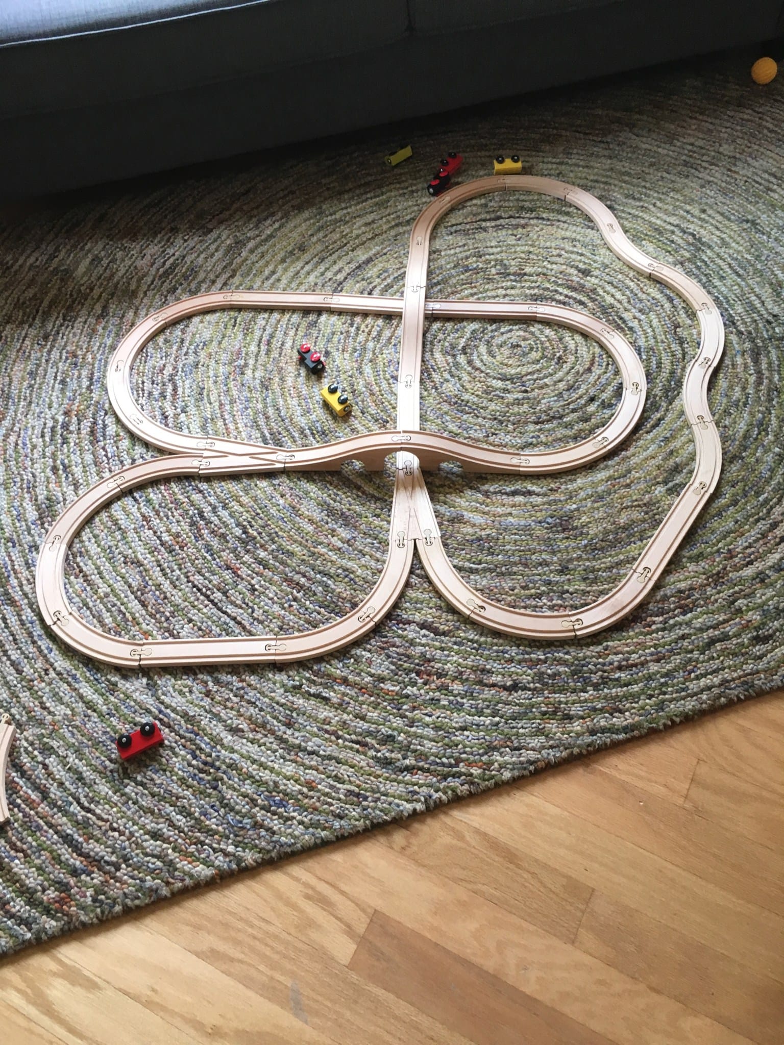 Some train tracks from Ikea