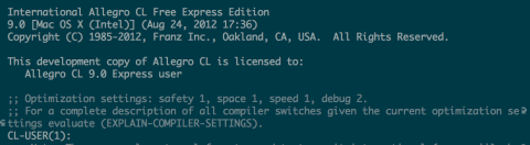 Allegro CL  Emacs