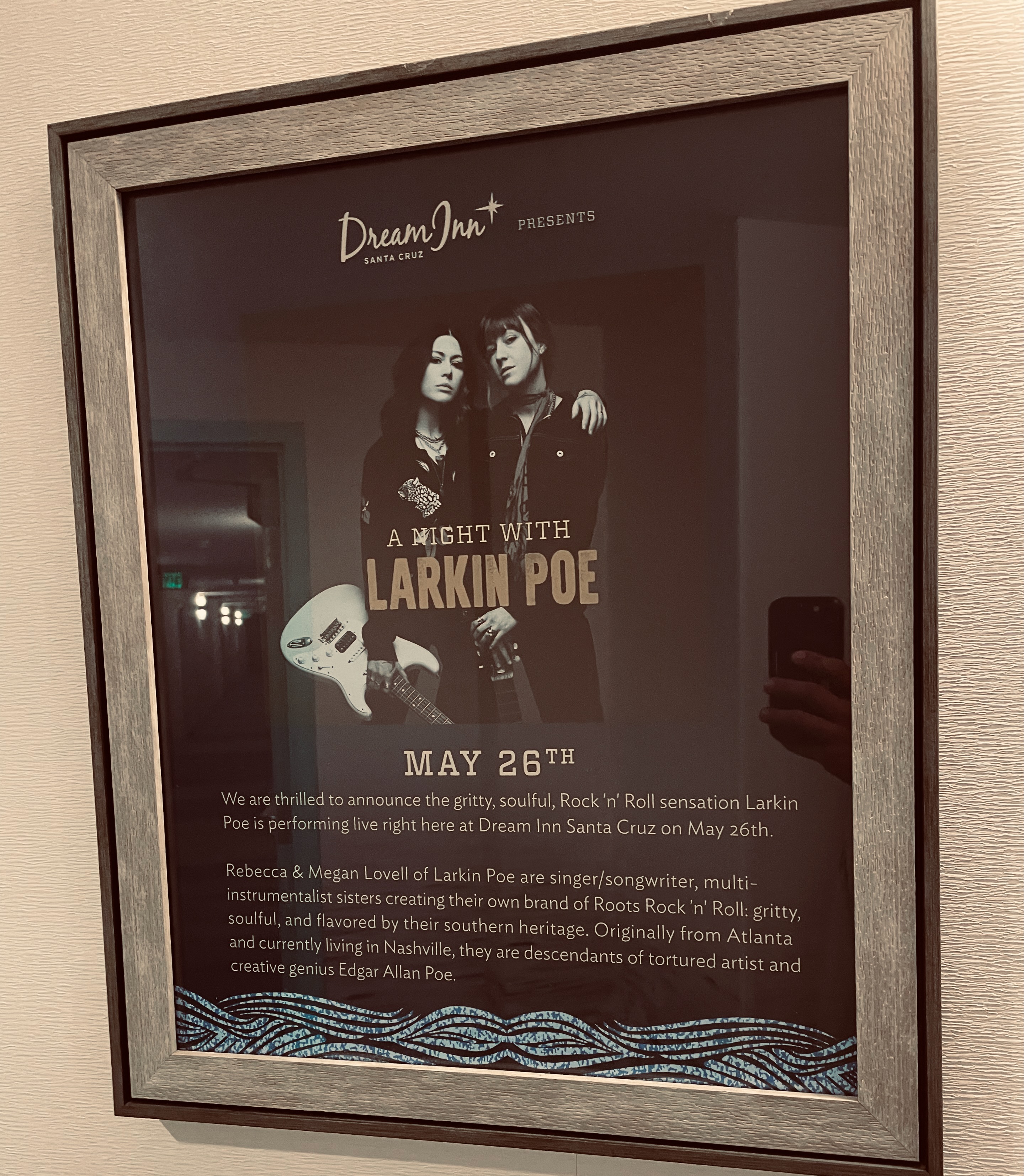 An upcoming Larkin Poe performance in Santa Cruz